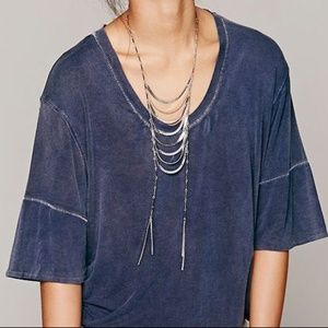 FP Silver Ladder Necklace